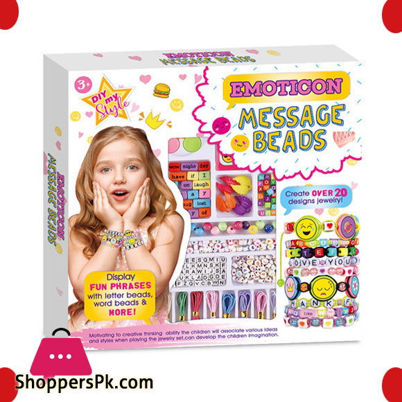 Emoticon Message Beads Set