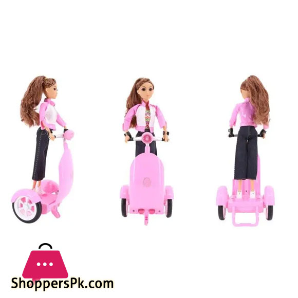 Fashion Doll 36 Cm Hoverboard Rc with accessories articulated doll with Hoverboard board board with remote control in plastic Abs rotates 360 degrees both sides Ideal gift for kids birthday