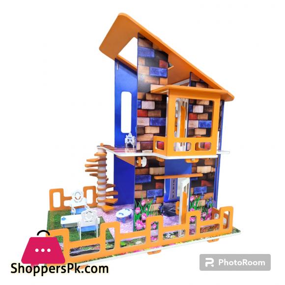 GIRLS WOODEN DREAM CASTEL PLAY HOUSE