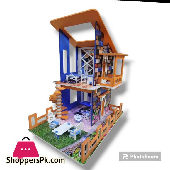 GIRLS WOODEN DREAM CASTEL PLAY HOUSE