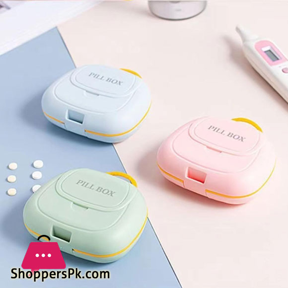 Hand Bag Design 7 Compartment Pill Box Medicine Tablet Holder Dispenser