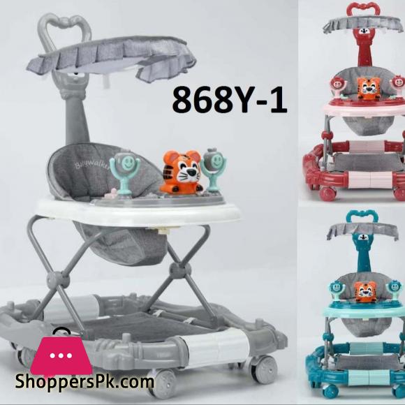 Imported 2 in 1 Baby Walker & Stroller 868Y-1