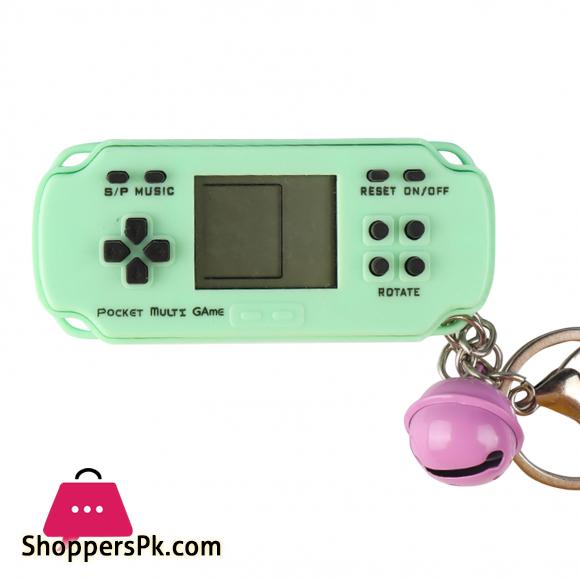 Keychain Toy Trendy Exquisite Workmanship Novel Gift Mini Game Console Keychain for Kids