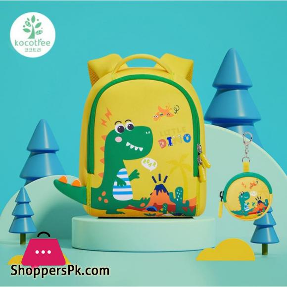 Kids Backpack Lunch Box Bag, Bottle Bag School Bag, Kindergarten Girls and Boys 3 to 5 Years Old Cute Cartoon Bag for Preschool Childrens