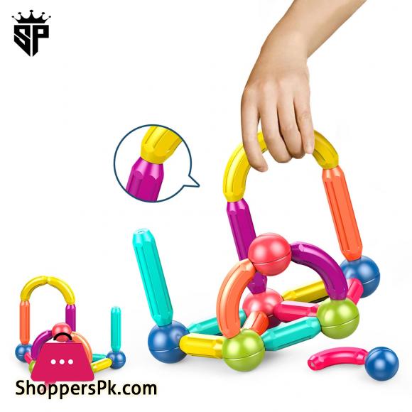 Magnetic Building Block Rod 56 PCS