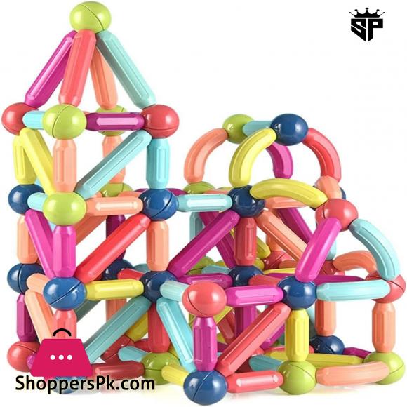 Magnetic Building Block Rod 98 PCS