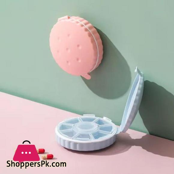Portable Mini Pill Case-Small Pill Box-Cute Pill Case-Portable for Pocket Purse Briefcase Travel Pills Box Medicine Storage Container