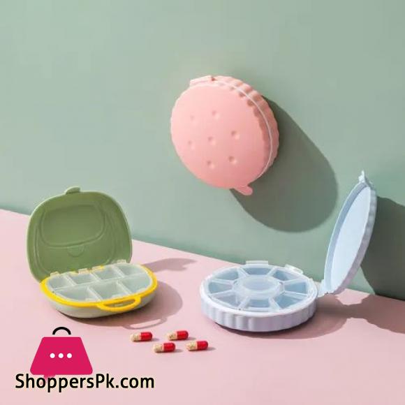 Portable Mini Pill Case-Small Pill Box-Cute Pill Case-Portable for Pocket Purse Briefcase Travel Pills Box Medicine Storage Container