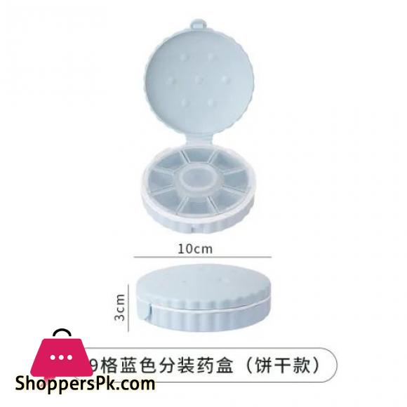 Portable Mini Pill Case-Small Pill Box-Cute Pill Case-Portable for Pocket Purse Briefcase Travel Pills Box Medicine Storage Container
