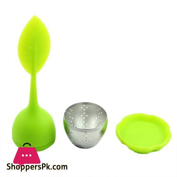 Silicon Tea Leaf Shape Infuser 1 Pcs