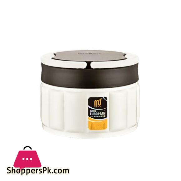 Thermos Food Lunch Box with Handle 304 Stainless Steel, 3 Containers 1.1Liter