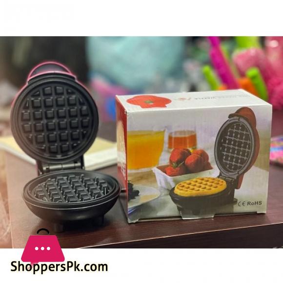 Waffle Maker Stainless Steel Non-Stick Electric 350 Watts