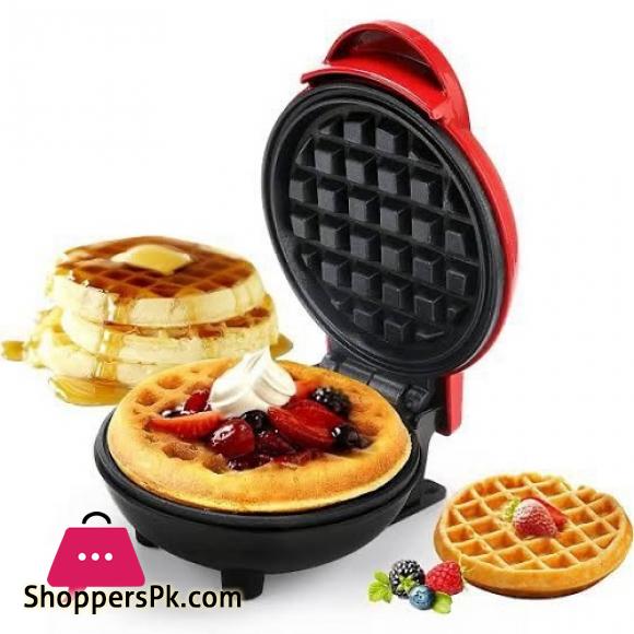 Waffle Maker Stainless Steel Non-Stick Electric 350 Watts