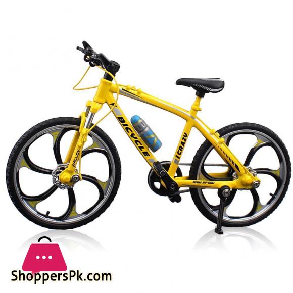 Zinc Alloy Finger Mountain Bike Mini Bicycle Model Cool Boy Toy Decoration Crafts for Home