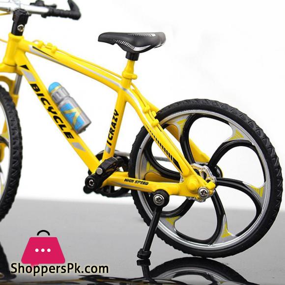 Zinc Alloy Finger Mountain Bike Mini Bicycle Model Cool Boy Toy Decoration Crafts for Home