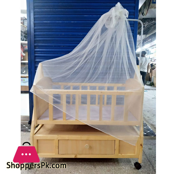 Baby wooden Cradling Swing Cot