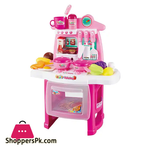 Battery Powered Music and Lighting Kitchen Set for Girls Most Popular Play Toys for Girls