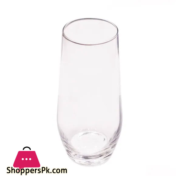 Danny Home Silver Set of 6 Water Glasses Long Glass Silver Wire Edge
