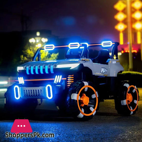 Electric Car Boys and Girls Off-road Vehicle Four-wheel Drive Big Electric Ride on Jeep