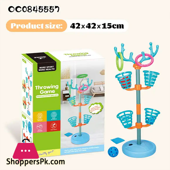 Indoor and outdoor ball throwing childrens sports childrens cartoon ring throwing game toy