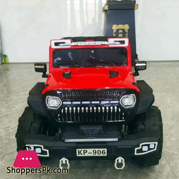 JIN 12V 4 Wheel Drive Electric Battery Powered Ride ON Jeep KP 906