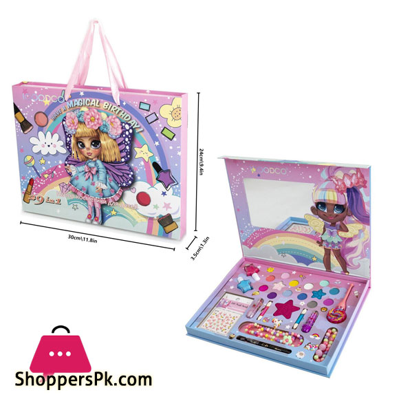 Kids Cosmetic Set Princess Play Kit Birthday Gift Toy Girl Pretend Make Up Toys
