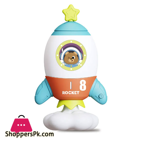 Rocket Safe Bank Baby Savings Box Rocket Cartoon Childrens Money Box