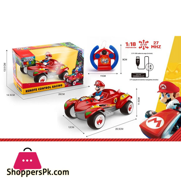 Super Mario Sega All-Stars Racing RC: 1:18 Scale 2.4GHz Remote Controlled Car