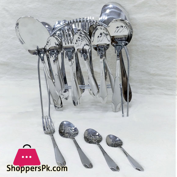 Thai Kitchen Ware Cutlery Sets 6 Person 29 Pcs