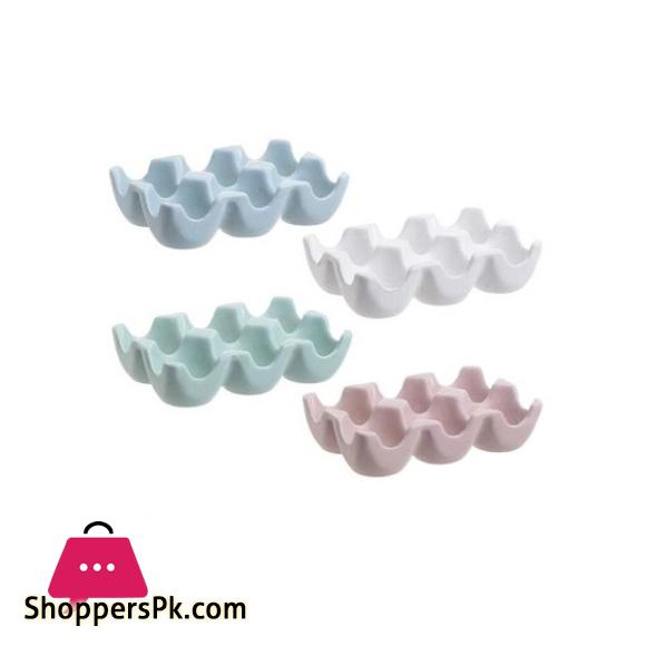 6-Gird Ceramic Egg Holder - GS16-21