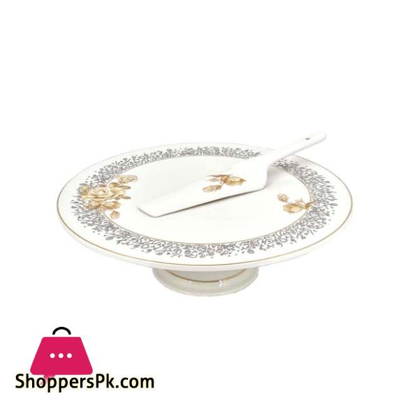 Angela Cake Dish With Lifter MK404