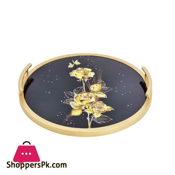 Angela Round Serving Tray RY230