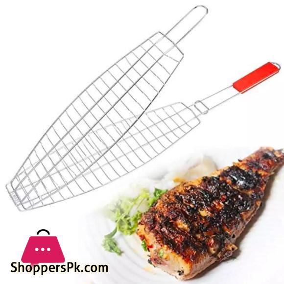 BBQ and Fish Grill - Silver