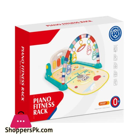 Baby Crawling Fitness Play Mat With Light And Music
