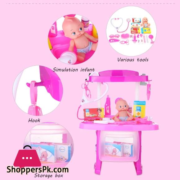 Doctor Play Set For Kids 28 Pcs Pretend Play Doctor Set in Upto 1.5ft Height