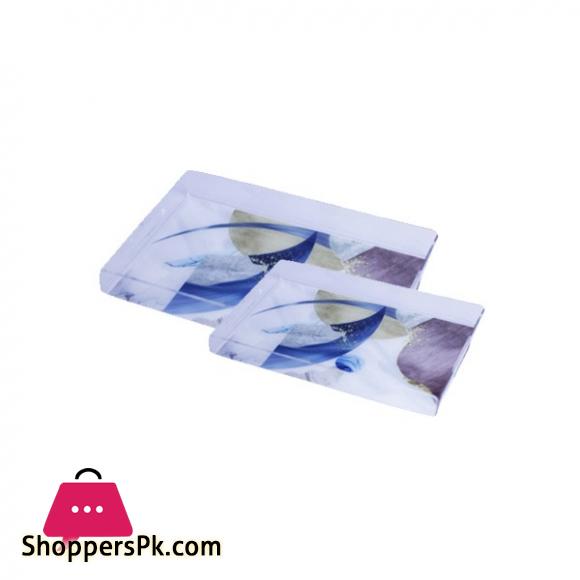 High Quality 2 Piece Acrylic Tray Set - ACR-1001