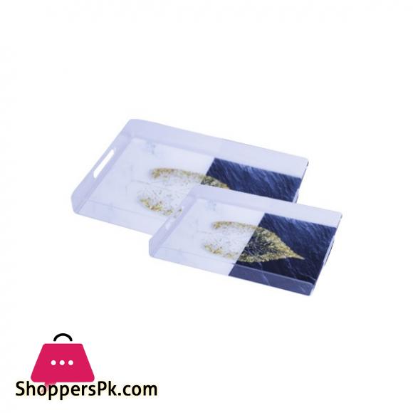 High Quality 2 Piece Acrylic Tray Set - ACR-1002