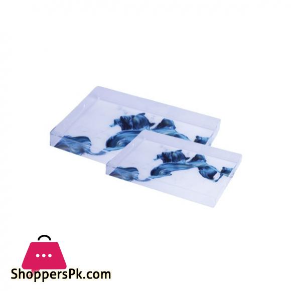 High Quality 2 Piece Acrylic Tray Set - ACR-1003