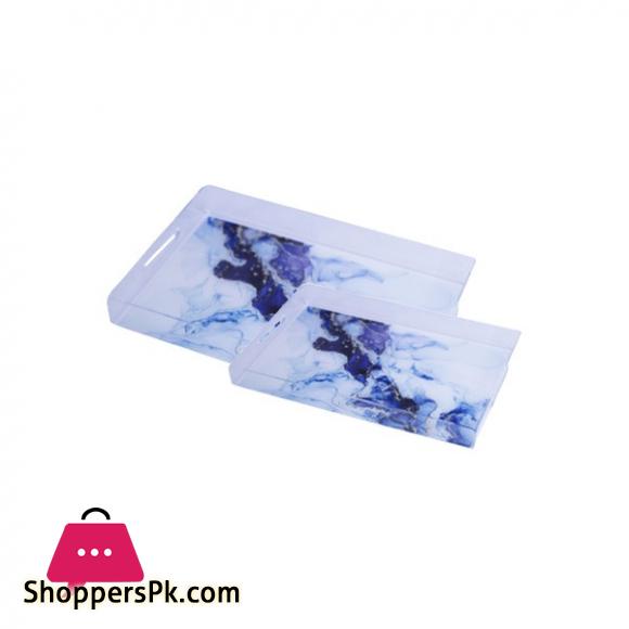 High Quality 2 Piece Acrylic Tray Set - ACR-1006