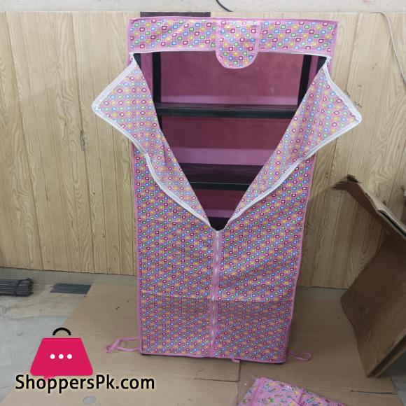 Jumbo Wardrobe 5feet Hanging Wardrobe with Shelf