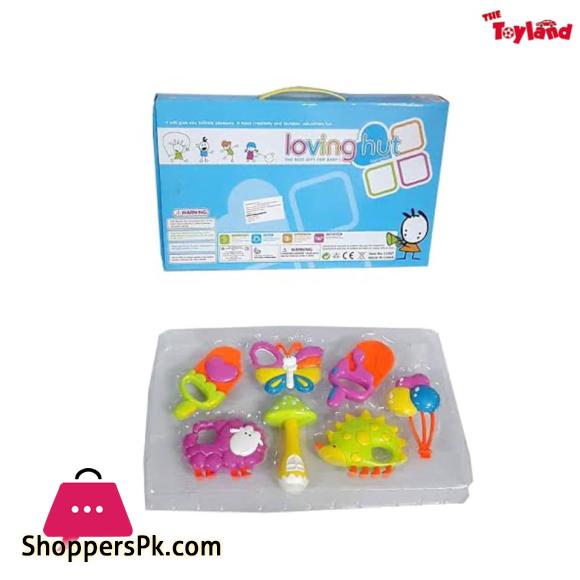 Loving Hut Rattle Set For Babies