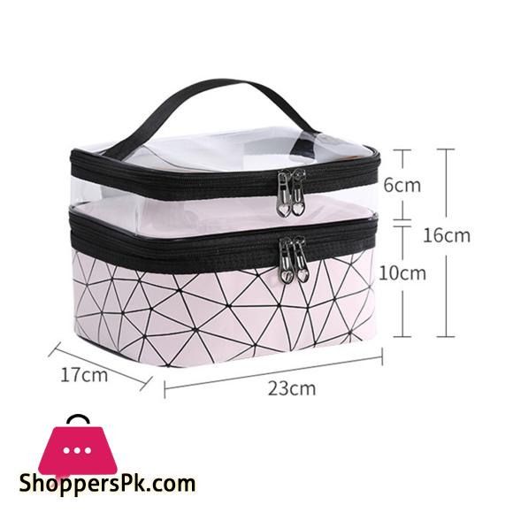 Makeup Bag Transparent Anti-deformed Toiletries Organizer