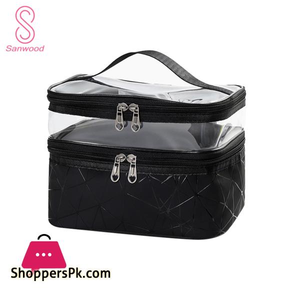 Makeup Bag Transparent Anti-deformed Toiletries Organizer