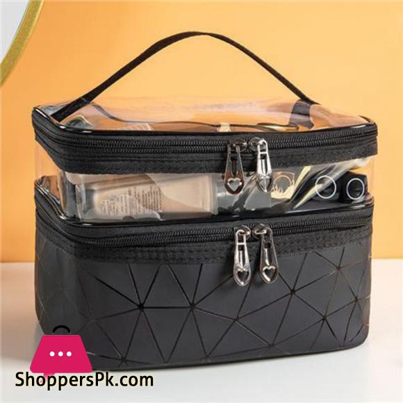 Makeup Bag Transparent Anti-deformed Toiletries Organizer