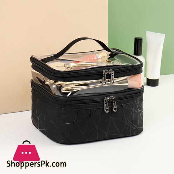 Makeup Bag Transparent Anti-deformed Toiletries Organizer