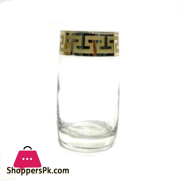 Promsiz Cocktail Glass Gold Pack of 6 Russia Made