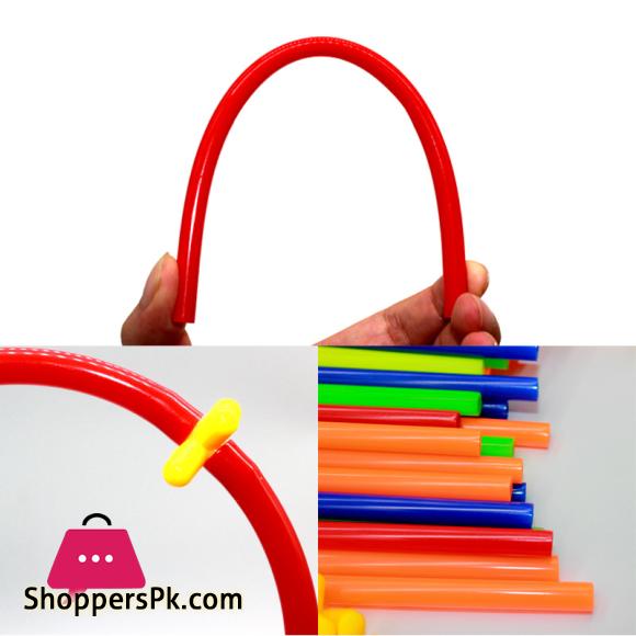 RAINBOW Building Straws and Connectors - STEM Blocks Construction Toys for Boys & Girls - 110 Pcs Straw Building Set - Engineering Connector Blocks for Kids