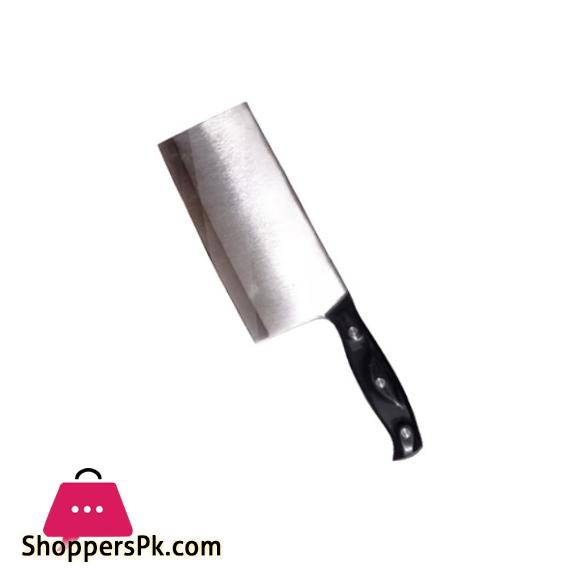 Stainless Steel Kitchen Knife Chopping Bone Knife Slicing Knife Meat Cleaver Chopper Bugda KN-010 (K-493)