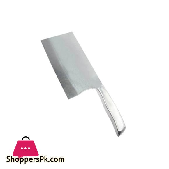 Stainless Steel Kitchen Knife Chopping Bone Knife Slicing Knife Meat Cleaver Chopper Bugda KN-012 (B07-02K)