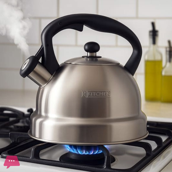 Stainless Steel Whistling Tea Kettle 2.5L